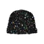 Mũ beanie chui đầu cho bé NICOLOO, Cấu trúc lưới lưới cá thoáng khí Mũ lưới rỗng đính cườm, Vải dệt kim nhẹ Lưới cá cỡ nhỏ Mũ dệt kim cho bé