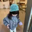 Mũ beanie chui đầu cho bé NICOLOO, Cấu trúc lưới lưới cá thoáng khí Mũ lưới rỗng đính cườm, Vải dệt kim nhẹ Lưới cá cỡ nhỏ Mũ dệt kim cho bé