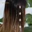 PNPIA- Lễ Hội Tóc Nối Dài Vỏ Hạt Dây Lớp Phủ Chống Thấm Nước Boho Nàng Tiên Cá Lõi Dreadlo Trang Sức Cho Bím Tóc