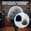 Yoo Soft Flocking Foam Kính chắn gió Tương thích với GO II Mics Wind Muff Cung cấp âm nhạc trong suốt để podcast và phát trực tuyến