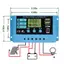 Luckyew 30A 20A 10A Bộ Điều Khiển Sạc Năng Lượng Mặt Trời 12V 24V Tự Động Bảng Điều Khiển LCD PV Cho Pin Dẫn, USB Kép TQ