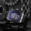Đồng hồ thạch anh Skeleton Richard Barrel Đồng hồ silicon Lịch kinh doanh Đồng hồ thể thao 26.5.15