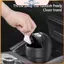POWER Universal Thùng rác ô tô có thể tự động sắp xếp hộp lưu trữ có nắp xoay Hộp đựng rác ô tô Mini dễ thương chống rò rỉ cho ô tô.