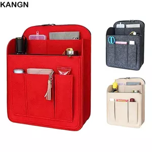 Túi chèn KANGN, Túi bên trong ba lô nhiều túi nỉ, Túi du lịch cầm tay dung tích lớn bền bỉ cho Longchamp