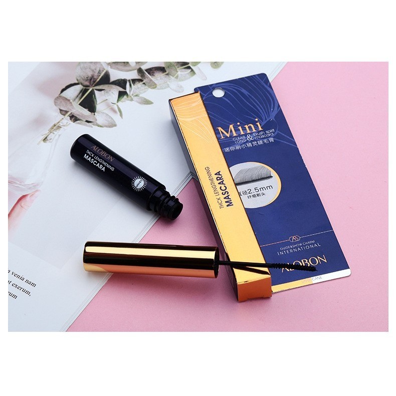 Sản phẩm nội địa Trang điểm Yabang Mini Bàn chải nhỏ Đầu Mascara Chống thấm nước Uốn tóc Không nhòe Trên Dưới Mascara 25.12.26