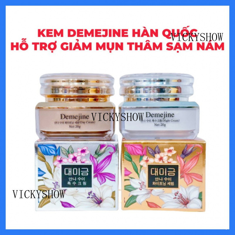 Kem Dưỡng Da Demejine Hàn Quốc 20G Hỗ Trợ Giảm Thâm Nám - Hình Ảnh Thực Tế