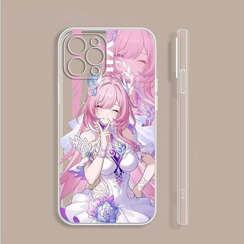 Ốp Điện Thoại Game Honkai Star Rail Cyrene Cho OPPO A38 A18 A78 A58 A60 A15S A35 A16 A16S A54S A17 A5 A3 A6 Pro A5X A3X A54 A55 A12 A57 A52 A9 A31 A33 A93 A98 Vỏ Chống Sốc Trong Suốt