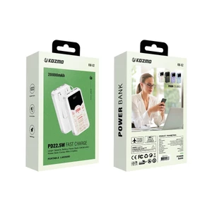 Pin dự phòng 20.000mAh Kozmo KM02 – Sạc nhanh PD 22.5W