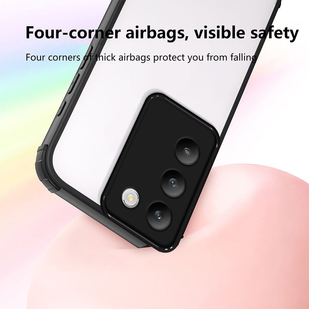 Ốp lưng Vivo Y100 5G Vỏ bảo vệ bốn góc Vỏ trong suốt cho Vỏ điện thoại Vivo Y100 4G