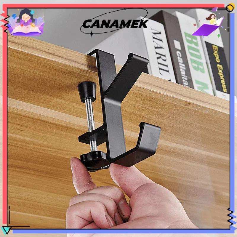 CANAMEK Có Thể Điều Chỉnh Để Bàn Cạnh Móc Tai Nghe Chơi Game Móc Treo Bàn Ba Lô Lưu Trữ Móc Giá Đỡ Đấm-free Nhà Tổ Chức Văn Phòng CSF