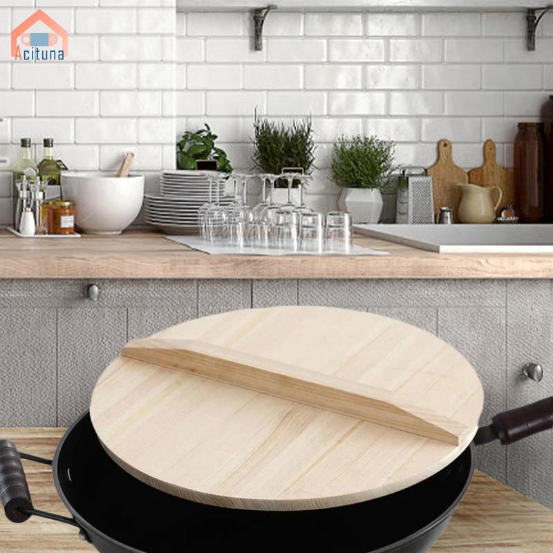 Nắp chảo gỗ Nắp chảo Phụ kiện nhà bếp Chống bỏng, Nhẹ, Skillet