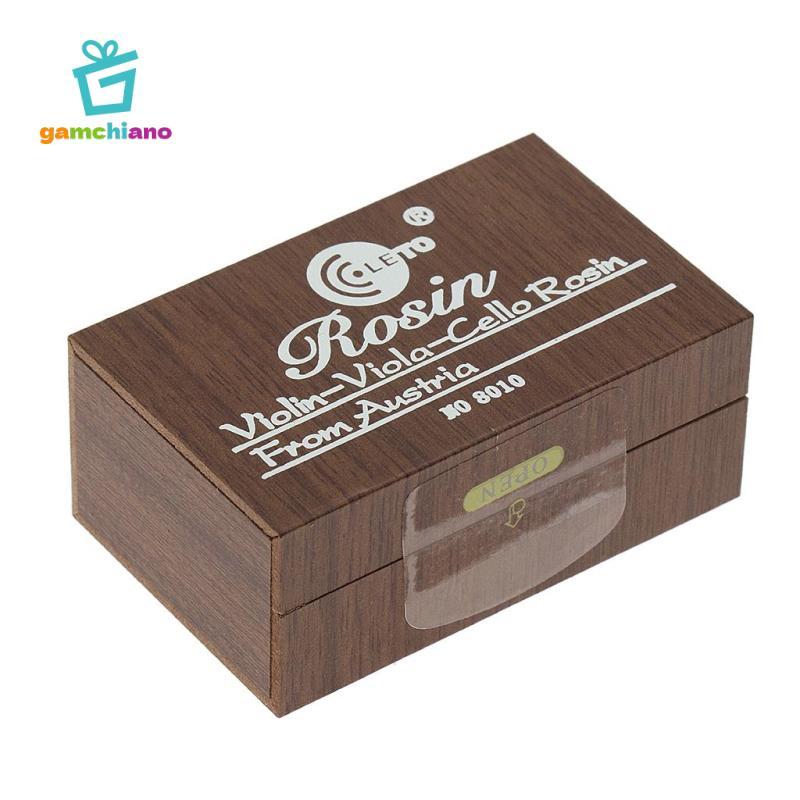 Nhựa Leto Rosin w / Ốp Lưng Cho Đàn Violin Erhu Cello Dây Phần Nhạc Cụ