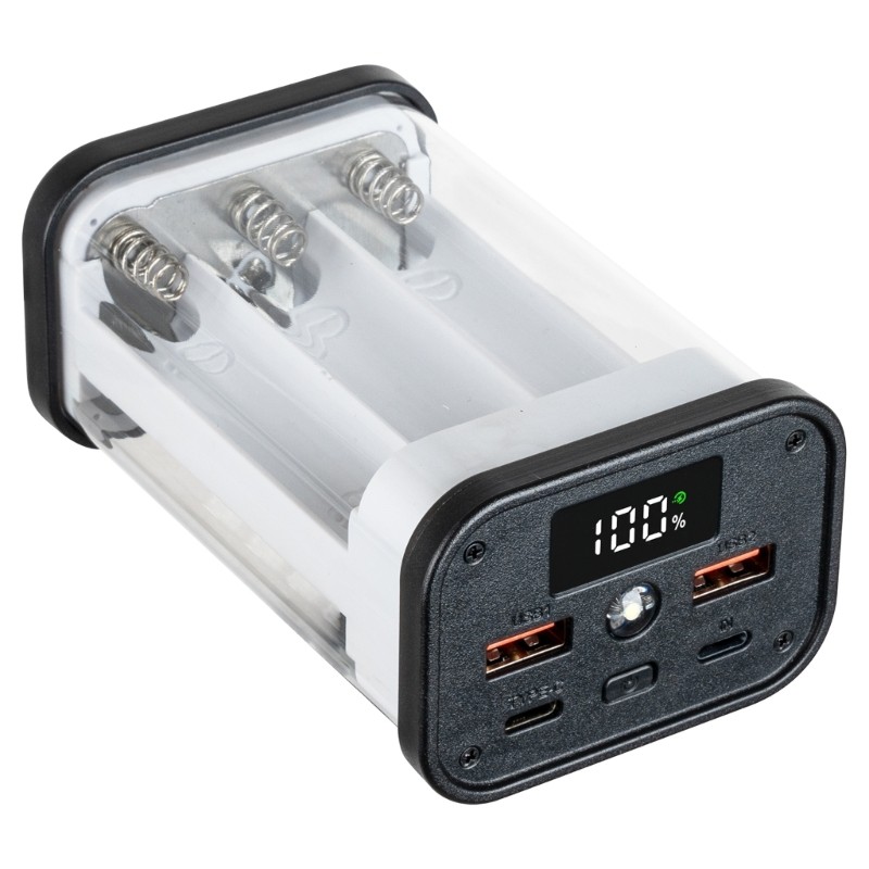 Ốp điện thoại PowerBank nhựa GODD cho pin 6x18650 không hàn 22 5W ngoài trời