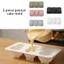 Exhila 3 Khoang Khuôn Bánh Mousse Silicon Hình Đậu Phộng Cho Sinh Nhật Và Tập Hợp Món Tráng Miệng Khuôn Bánh Pudding Dụng Cụ Nướng Bánh