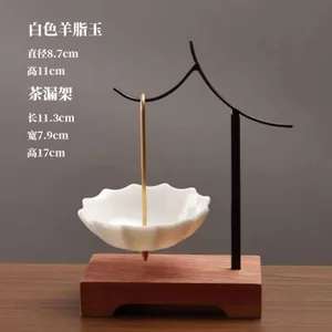 Sáng Tạo Ô Trà Rò Rỉ Trà Gốm Lọc Đồ Trang Trí Kung Fu Bộ Trà Phụ Kiện Lọc Trà XTGS