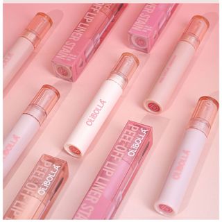 OLIBOLLA Lip Liner Son bóng có thể xé được Son môi không phai màu chống thấm nước lâu trôi