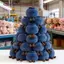 AqToCna Mô Phỏng Dễ Thương Blueberry Sang Trọng Búp Bê Móc Khóa Vô Tội Mặt Túi Quyến Rũ Đồ Chơi Nhồi Bông Cho Trẻ Em Nữ Xe Bapa Trang Trí AqToCna