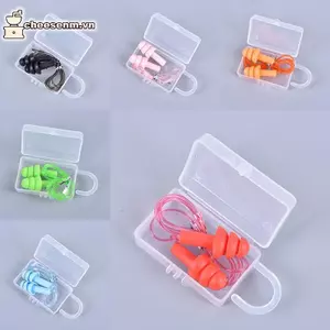 Nút tai silicon chống thấm nước Cheenm Nút tai chống ồn khi ngủ Giảm tiếng ồn VN