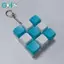 GHX Bàn Phím Fidget Móc Khóa Để Giảm Căng Thẳng Với Nút Tùy Chỉnh Phím Di Động DIY Ngón Tay Đồ Chơi Lý Tưởng Cho Lớp Học Và Văn Phòng Sử Dụng VN