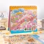 GETVOW Nhãn dán cảnh thu nhỏ, Nhãn dán phong cảnh PET 10 cảnh, Cửa hàng chủ đề Hiệu sách Magic Shop Bưu điện Nhãn dán bánh Sách Quà tặng trẻ em