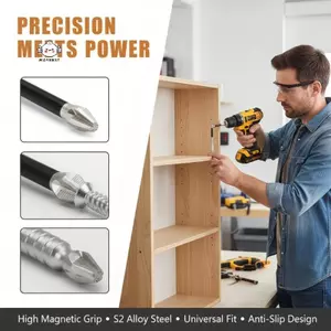 Maybest 10 CÁI Bộ mũi khoan tuốc nơ vít ic Thép S2 chống mài mòn cao để sử dụng cơ khí và DIY {VN}
