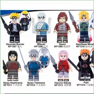 YT4 Naruto Chủ Đề Anime Series Khối Xây Dựng Đồ Chơi Nhân Vật Hành Động Bé Trẻ Em Quà Tặng Bộ Sưu Tập Bàn Trang Trí Nhà Cửa