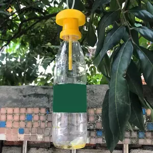 JCSYFAC Trái Cây Ruồi Bẫy Sát Thủ Nhựa Drosophila Bẫy Ruồi Bắt Sâu Hại Kiểm Soát Côn Trùng Mới