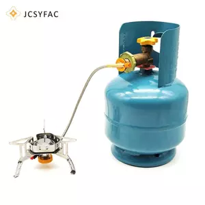 JCSYFAC Đầu chuyển đổi bình chứa LPG Đầu nối lò khí bền Thiết thực Hợp kim kẽm LPG Bộ chuyển đổi phụ kiện Mới