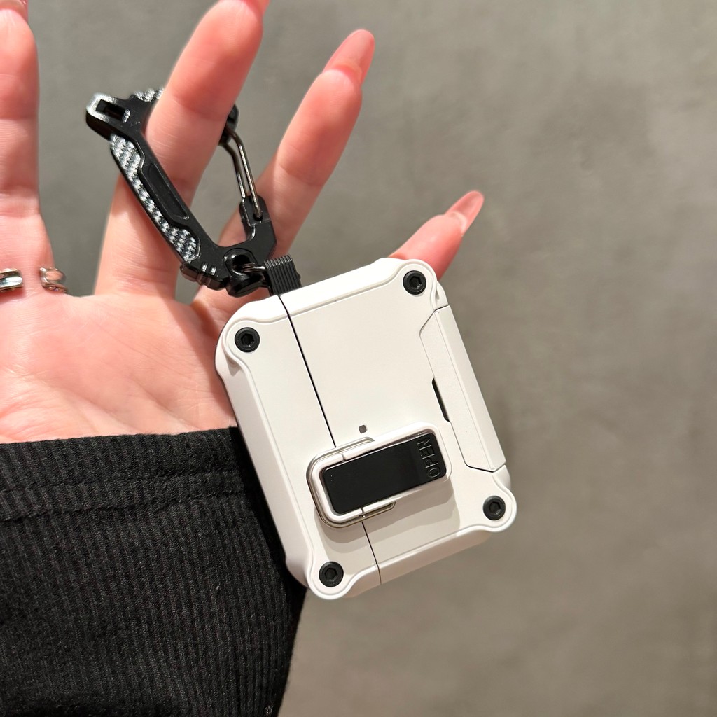 Hộp bảo vệ tai nghe được nâng cấp mới Hộp bảo vệ tai nghe tương thích với AirPods 5 4 Pro 3 2