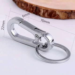 Móc khóa xe máy, ô tô hợp kim không gỉ chắc chắn và bền bỉ
