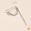 Thổ Cẩm Dây Xích Dài Phóng Đại Nữ Ngọc Trai Handmade Đa Chức Năng Cố Định Pin Quần Trang Trí Quần Áo Mới