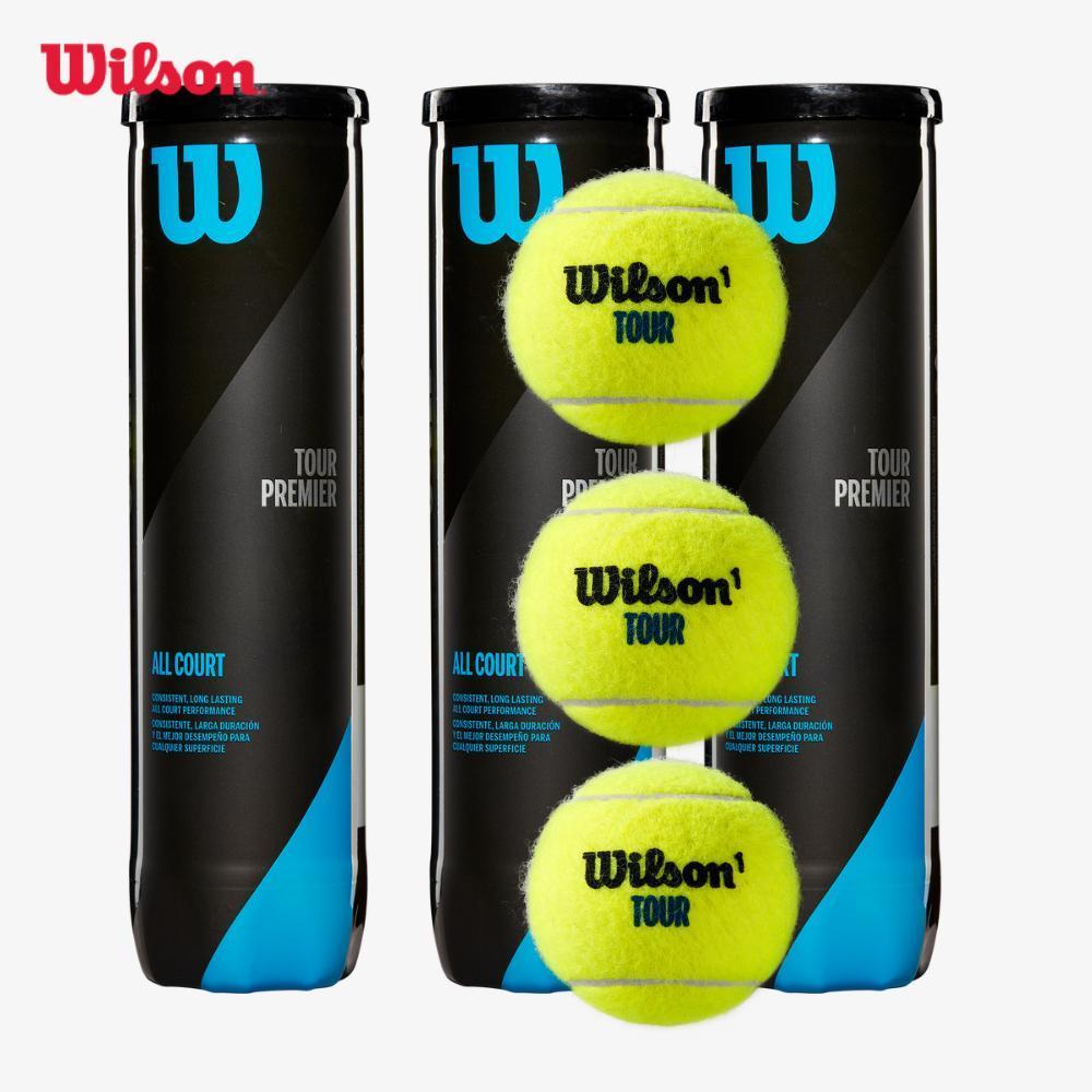 Wilson Tour Premier All Court Tennis 4 Balls Set 12 Bóng Tennis WRT119400