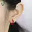 10 Chiếc Bông Tai Vòng Nhựa Nhiều Màu Sắc Bông Tai Nhỏ Dễ Thương Cho Nữ Bé Gái Tai Đa Năng Đơn Giản Phụ Kiện Trang Sức Quà Tặng