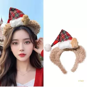 Ở Lại Lễ Hội Chủ Đề Băng Đô Cho Người Lớn Trẻ Em Giáng Sinh Băng Đô Quấn Tóc Ông Già Noel Mũ Tóc Ngày Lễ Kỷ Niệm Mũ Đội Đầu Đảng Su