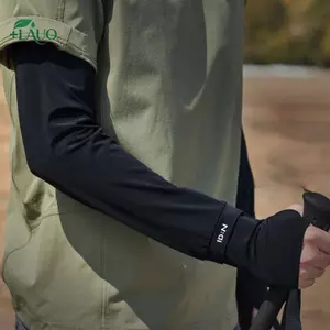 Springevenstar Ice Silk Liền mạch IDN Chữ tay áo Bảo vệ tia cực tím Sunblo cho hoạt động thể thao đi xe đạp ngoài trời Springevenstar