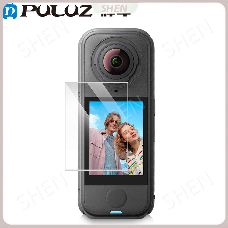 PULUZ Fat Niu Thích Hợp Cho Insta360X4 Máy Ảnh Thể Thao Toàn Cảnh HD Phim Cường Lực 360 Phụ Kiện Phim