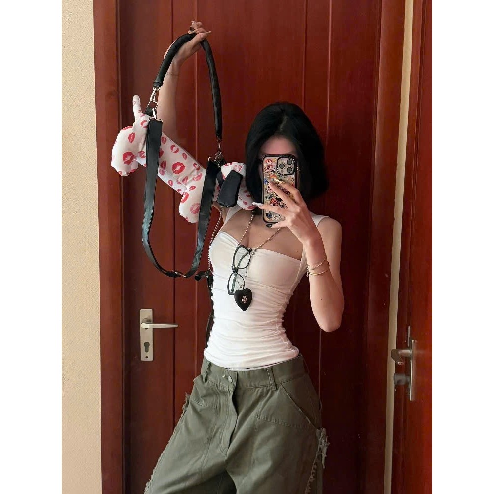 (Lùi Size) Áo Sát Nách Cúp Ngực Nhún Sườn Vai Nhỏ - [AO00271]