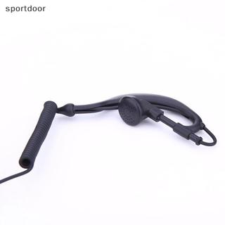 [sportoutdoor] 1 Cái PTT MIC 1 Mét Móc Tai Bộ Đàm Tai Nghe Nhét Tai Interphone Tai Nghe 2 PIN Tai Nghe Tai Nghe Cho UV5R / / HYT [out]