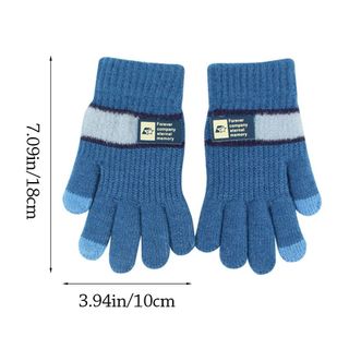 Găng tay mùa đông trẻ em RISEDOT 7-11 tuổi, Găng tay trẻ em chống gió lạnh, Găng tay cảm ứng màu kẹo ấm áp dễ thương cho bé trai bé gái