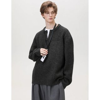 Áo len dệt kim nam ESEA phong cách Harajuku Nhật Bản, unisex chất lượng cao