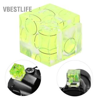 VBESTLIFE Cold Shoe Spirit Level Các phụ kiện máy ảnh khác Hình vuông ba chiều Bong bóng khí 3 trục cho kỹ thuật số