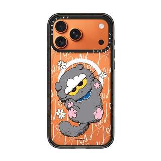 CASECASE X ZO & FRIENDS ZOA - Ốp Lưng Trắng Cạnh Đen Trong Suốt Cứng Hút Từ Tính Tác Động Cho Apple IPhone 12 13 14 15 16 17 Pro Max Air Plus Có Hộp