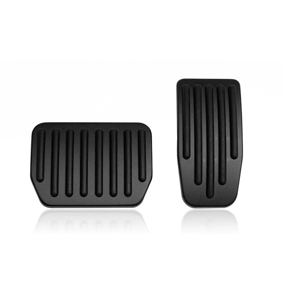 SILKPULSE 2 Miếng đệm bàn đạp chân nâng cấp, Hiệu suất nâng cấp Giá đỡ phanh tăng tốc chống trượt, Phụ kiện ô tô Bàn đạp chân Bàn đạp chân Bàn đạp phanh chống mài mòn cho Model3 / Y