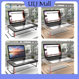 ULJ Giá đỡ máy tính xách tay có thể gập lại Máy tính để bàn Màn hình nâng giảm căng thẳng cổ Bảo quản Máy tính xách tay làm mát cho Air Pro.