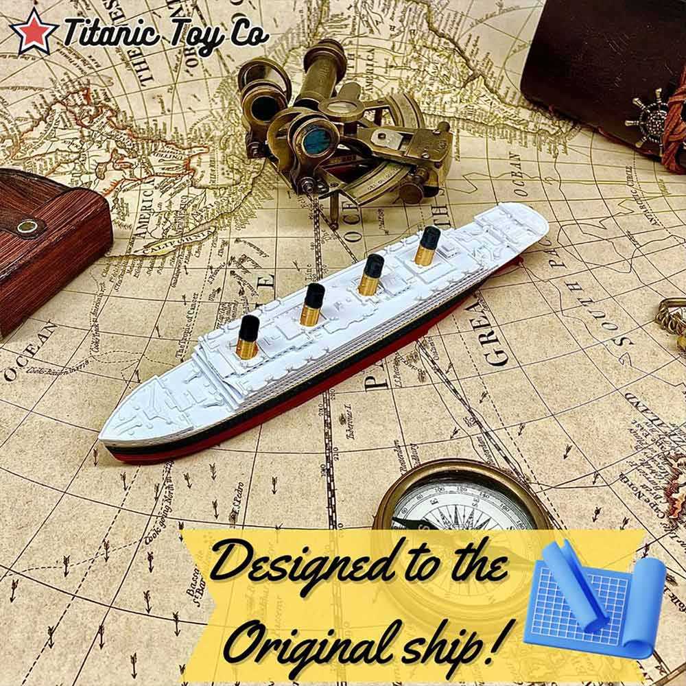miniature Titanic ship - Cruise ship toy
