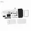 apill Zerone Bộ phụ tùng thay thế sửa chữa vỏ vỏ hoàn chỉnh đầy đủ cho Nintendo 3DS XL (Trắng) [trò chơi điện tử]