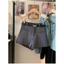 Đen Cao Cấp Ôm Hơn Nhìn Quần Short Nữ 2025 Sang Trọng Đi Lại Nhỏ Phù Hợp Với Co Giãn Skinny Nóng Quần 5.12