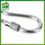 SWEET Thép không gỉ Xoay Snap Móc Loing Chó Dây Xích Bule Qui Phát Hành Bule Carabiner Kẹp Cho Chó Đi Bộ Cắm Trại n
