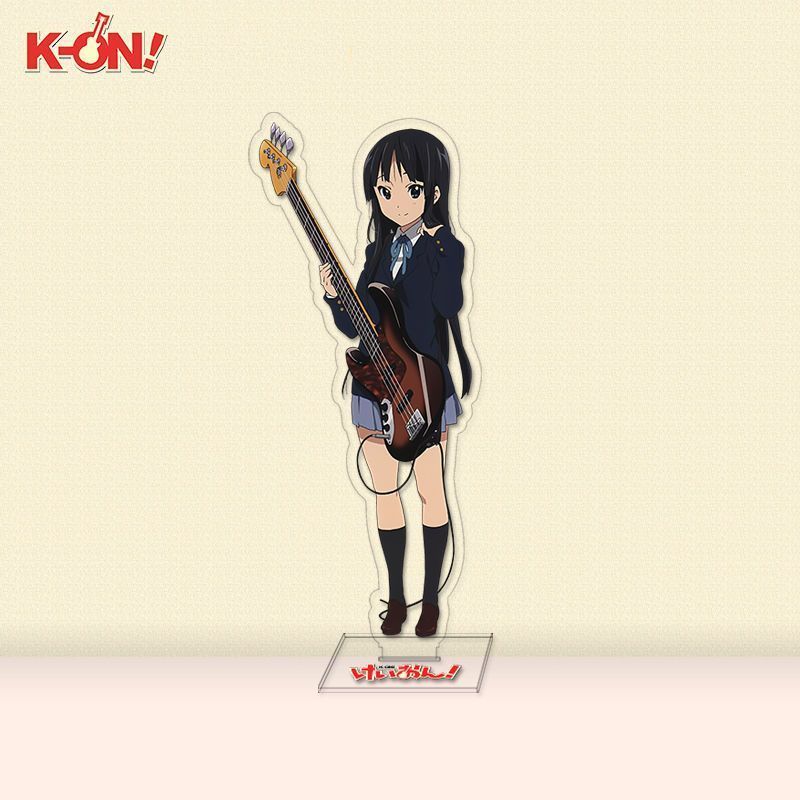 K-ON! Bộ Đế Acrylic Anime – Yui, Mio, Ritsu, Azusa, Tsumugi Nhân Vật, Trang Trí Bàn Làm Việc 9cm & Quà Tặng