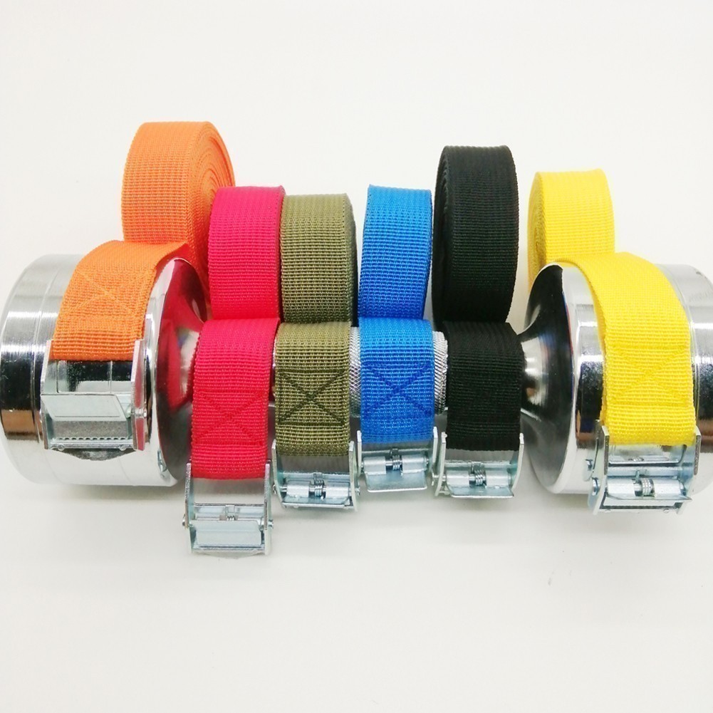 Heavy Duty Nylon Lashing Strap with Quick Release Buckle for Easy Cargo Tie Down